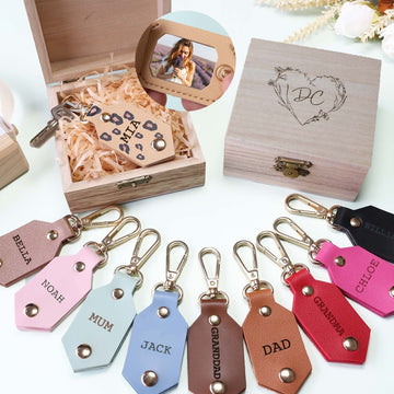 Personalised Picture Key Chains,Custom Keychain With Picture, Llaveros(Rose red) Personalizados Customized Keychain Gifts For Women Boyfriend Husband Mens - uniqicon