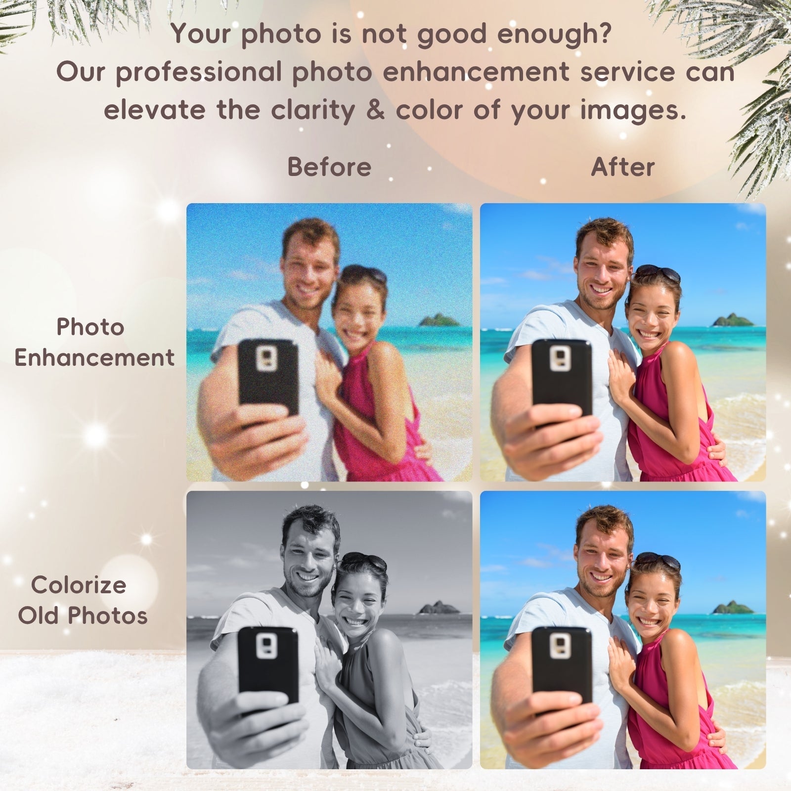 Customised Christmas Acrylic Picture Plaque with Lights,Light Up Multiple Photo Frame Personalised Family Gifts for Son Daughter Kids Brother,Birthday Memorial for Girlfriend Boyfriend - uniqicon