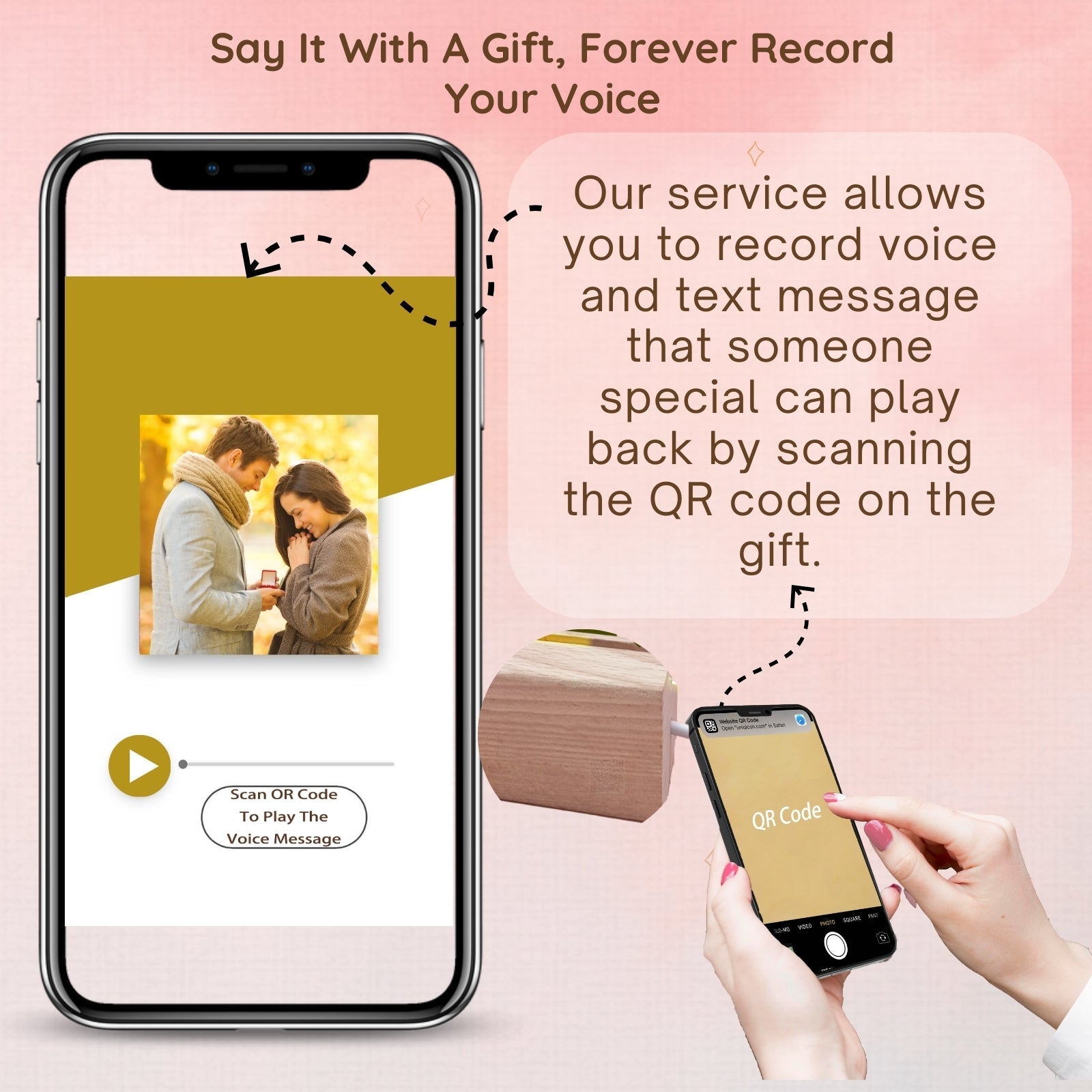 Customised Photo Gifts with LED Frame for Him Her, Long Distance Couple Valentines Day Wedding Anniversary Engagement Gift, I Love You Soulmate Boyfriend Future Husband Romantic Decor - uniqicon