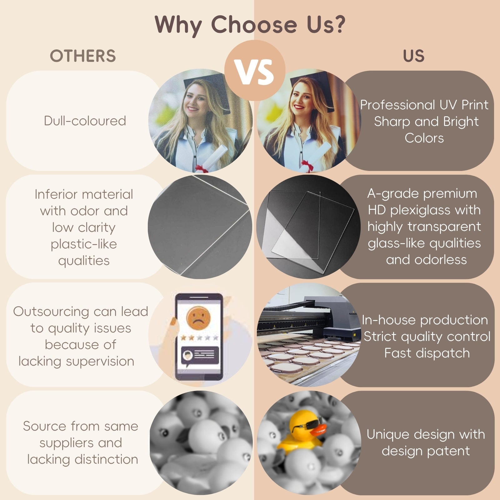 Personalised Christmas Photo Gifts, Light Up Photos Frame, Multiple Pictures Gifts for Women, Boyfriend, Girlfriend, Family, Men, Him, Her, Customised Acrylic Plaque from son daughter - uniqicon