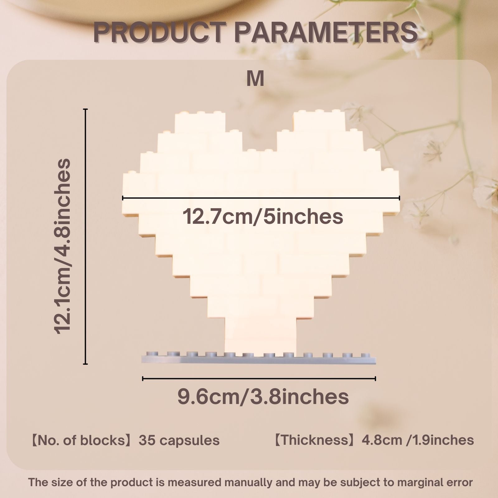 Personalised Photo Puzzle Building Brick Gift, Custom Picture Jigsaw Block, Customised DIY Valentine's Anniversary Birthday Funny Love Gifts for him couple her women dad Christmas fathers wedding day - uniqicon