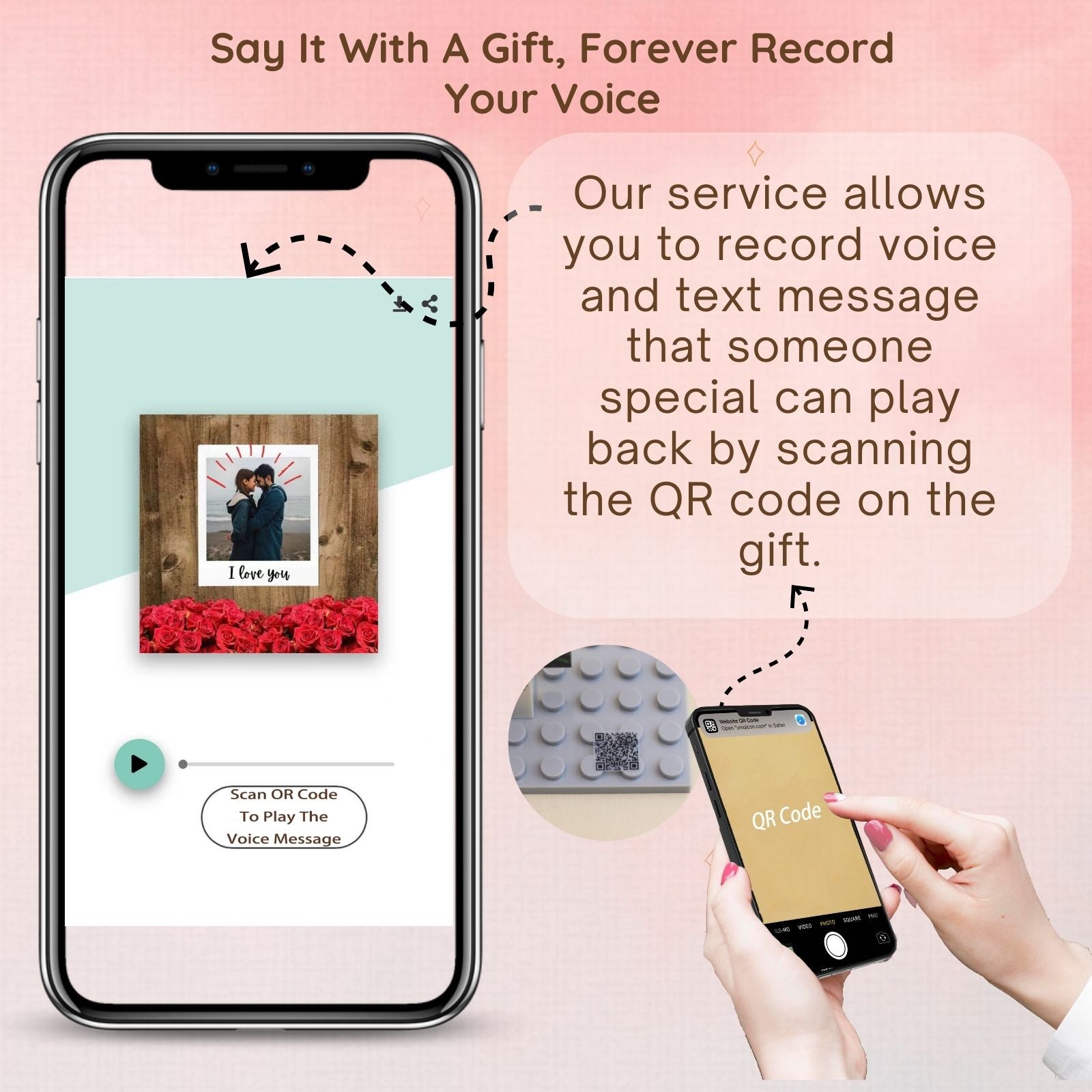 Personalised Photo Puzzle Building Brick Gift, Custom Picture Jigsaw Block, Customised DIY Valentine's Anniversary Birthday Funny Love Gifts for him couple her women dad Christmas fathers wedding day - uniqicon