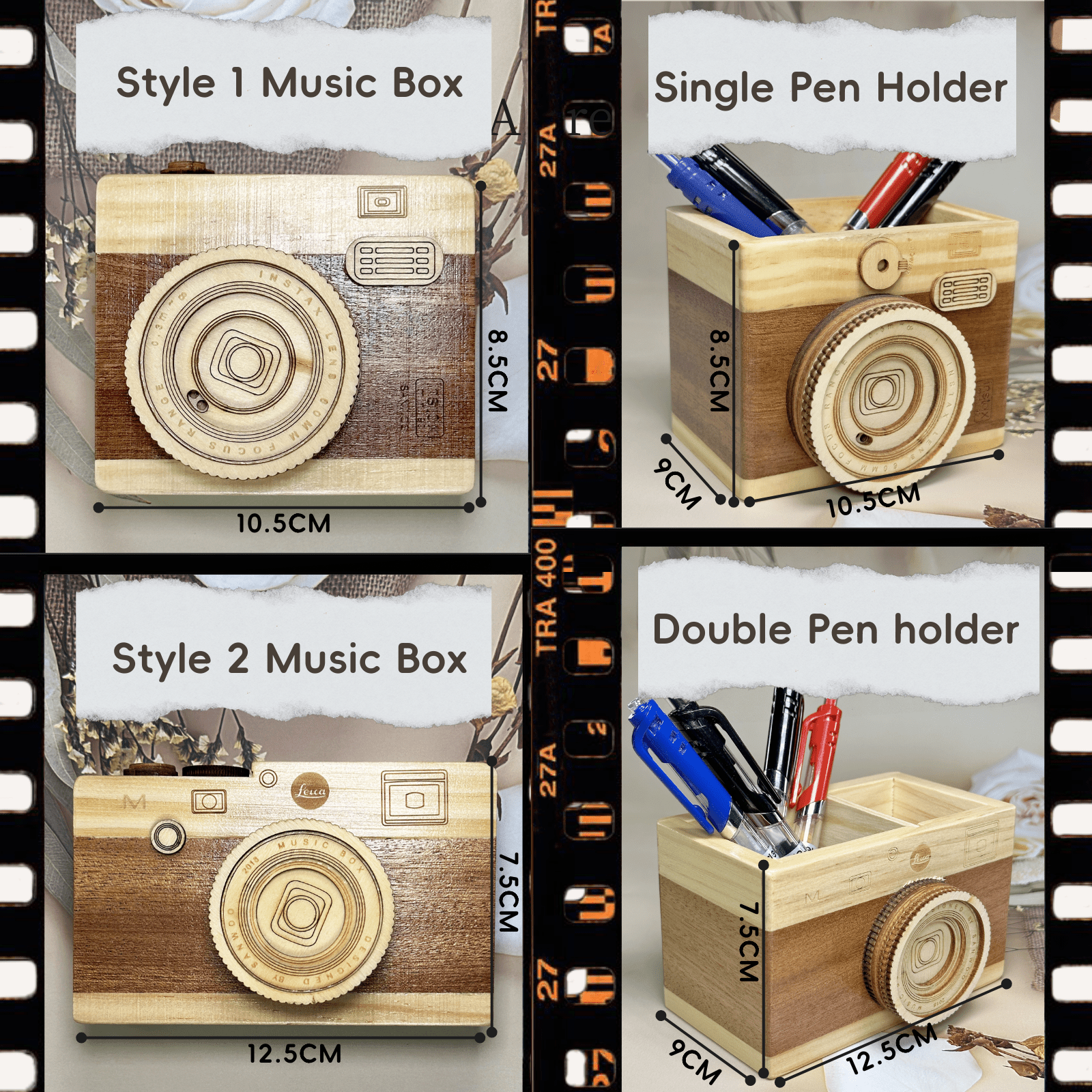 Personalized Customized Memory Retro Camera Film HD Photo Album Film Roll Keychain F4 Voice Message Creative Birthday Valentine Christmas Graduation Friend Anniversary Gift Souvenir Customized Handmade - uniqicon